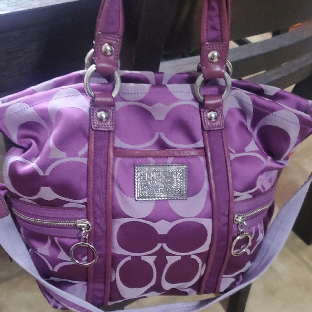 Coach Purple Women's Shoulder Bag